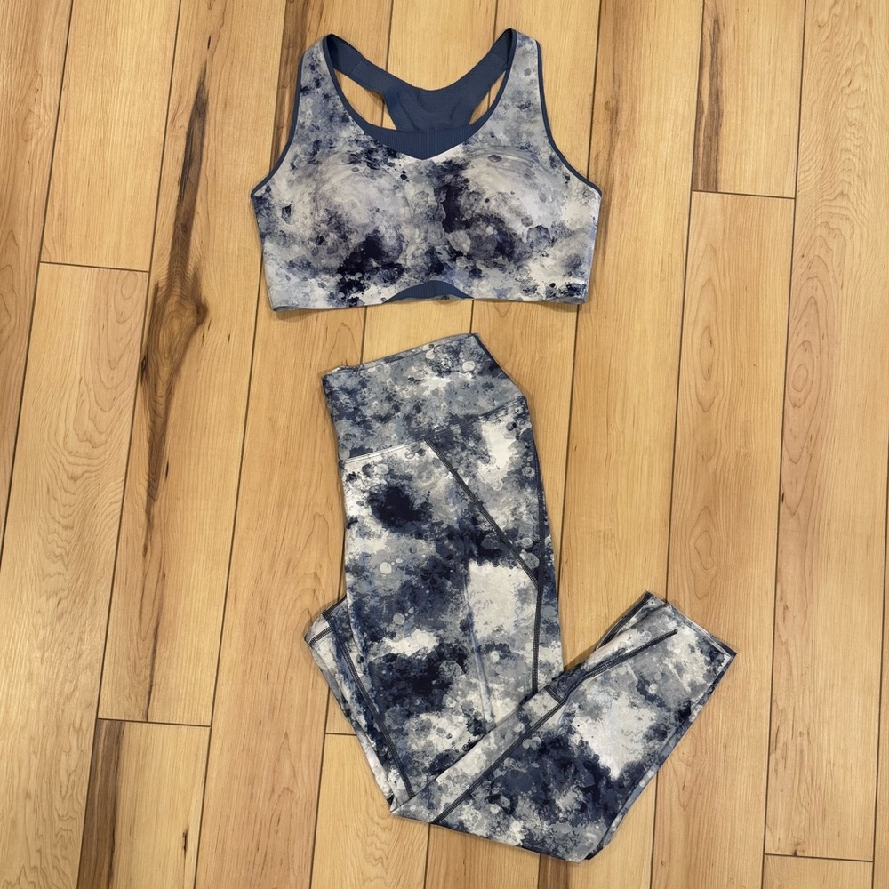 Soma 360 High Rise 7/8 Legging matching bra